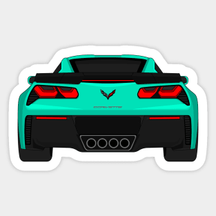 Z06 TURQUOISE Sticker